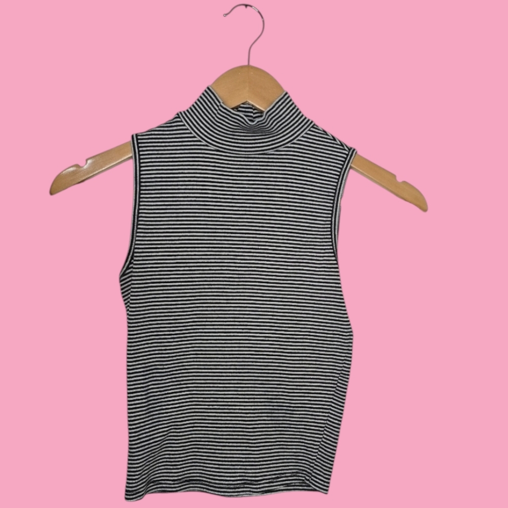 Black and White Stripped Shirt